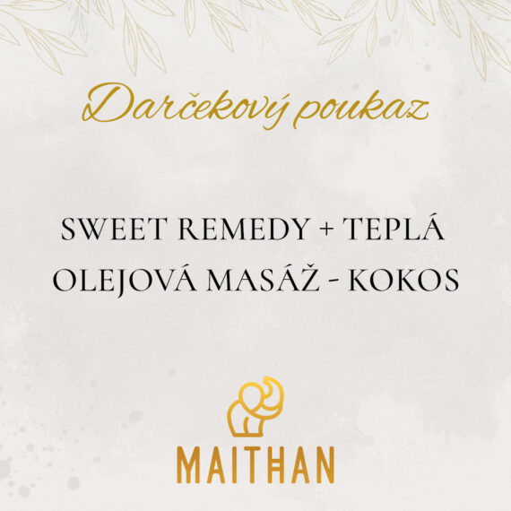 Sweet Remedy + Teplá Olejová Masáž - Kokos